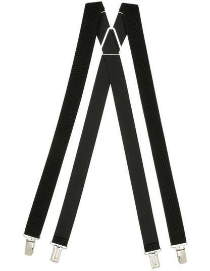 Plain Braces 25mm in Black
