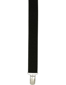 Plain Braces 25mm in Black