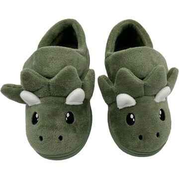 Kids Dinosaur Slippers Size 7/8 each