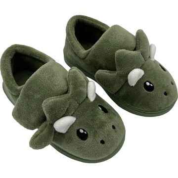Kids Dinosaur Slippers Size 7/8 each