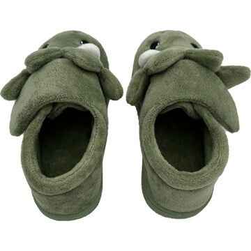 Kids Dinosaur Slippers Size 7/8 each
