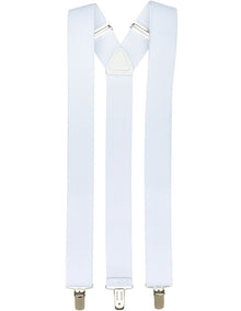Plain Braces 35mm in White
