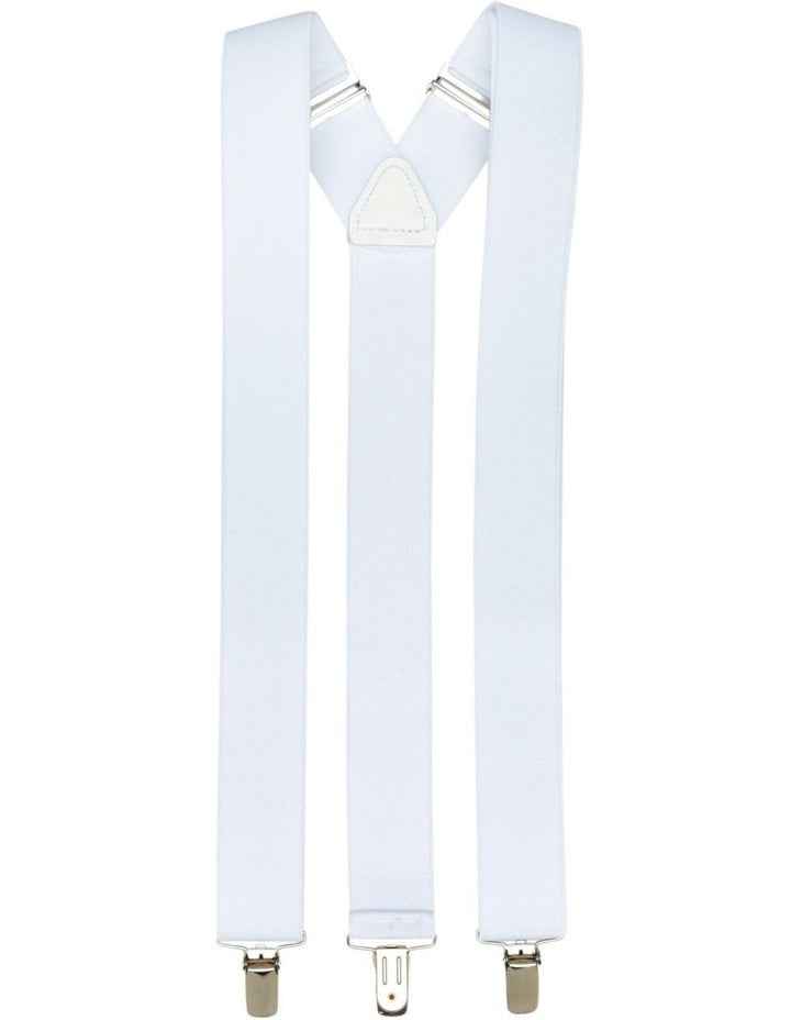 Plain Braces 35mm in White