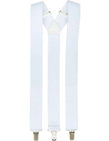 Plain Braces 35mm in White