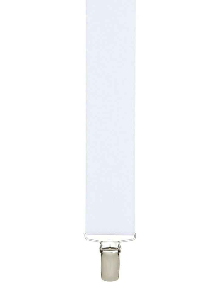 Plain Braces 35mm in White