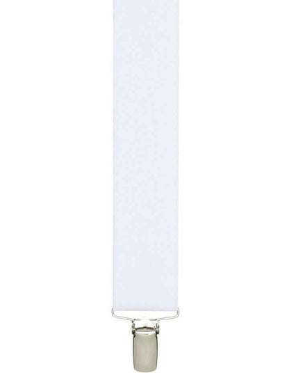 Plain Braces 35mm in White