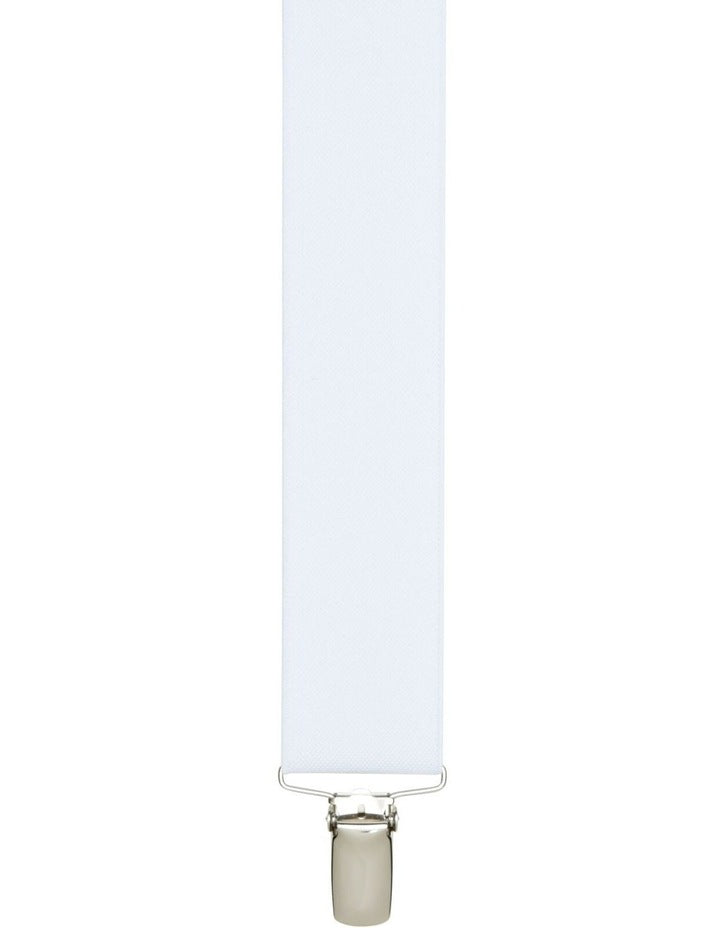 Plain Braces 35mm in White