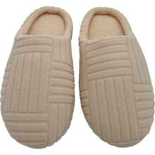 Ladies Sherpa Scuff Slippers Cream Size 5/6 each