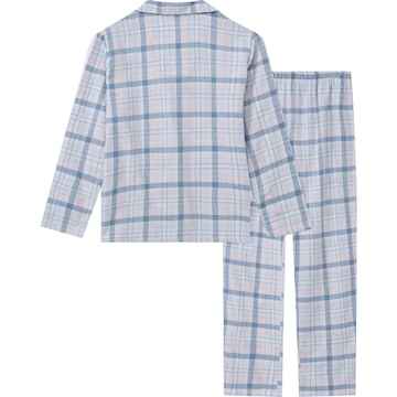 Ladies Flannelette Pyjamas Blue Size M each
