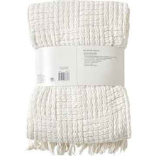 Chunky Knitted Throw White each