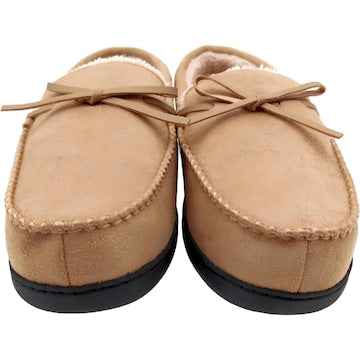 Mens Moccasin Slippers Tan Size 9/10 each
