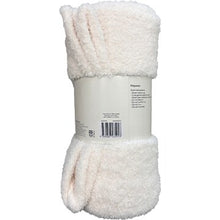 Terry Plush Throw Cream each