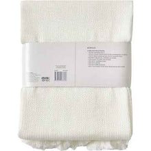 Knitted Throw Green Stripes each
