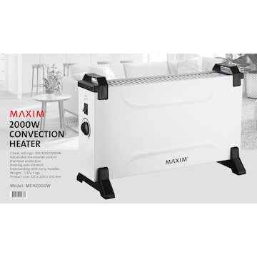 Maxim 2000W Convection Heater each