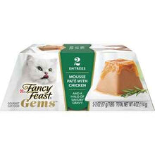 Fancy Feast Gems Mousse Pate With Chicken Wet Cat Food 57g x 2 pack