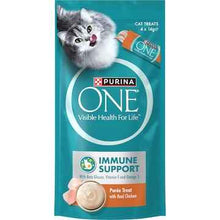 Purina One Immune Support Cat Treats Puree With Chicken 14g x 4 pack