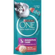 Purina One Digestive Care Cat Treats Jelly With Tuna Chunks 14g x 4 pack