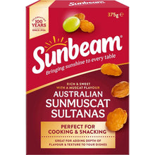 Sunbeam Sunmuscat Sultanas 375g
