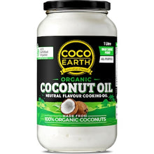 Coco Earth Organic Coconut Cooking Oil 1L