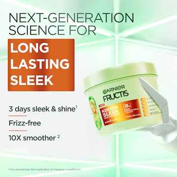 Garnier Fructis Keratin Sleek Hair Mask 370mL