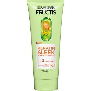 Garnier Fructis Keratin Sleek Conditioner 200mL