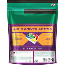Fairy 5 Power Action Dishwashing Tablets Lemon 34 pack