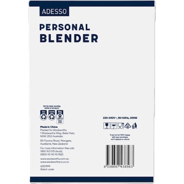 Adesso Personal Blender each