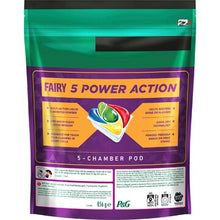 Fairy 5 Power Action Dishwashing Tablets Lemon 52 pack