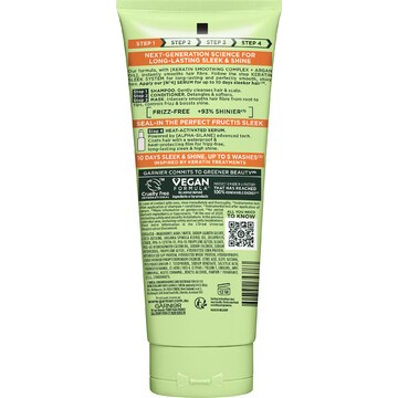 Garnier Fructis Keratin Sleek Shampoo 200mL