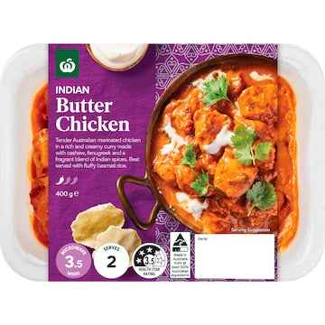 Woolworths Indian Butter Chicken 400g