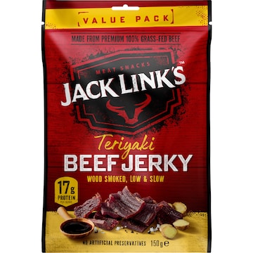 Jack Link's Beef Jerky Teriyaki Value 150g