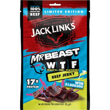 Jack Link's Mr Beast Beef Jerky Blue What's The Flavour 45g