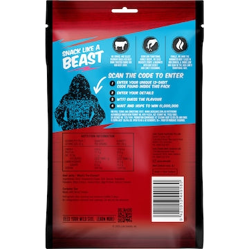Jack Link's Mr Beast Beef Jerky Blue What's The Flavour 45g