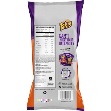 Takis Intense Nacho Tortilla Chips 190g