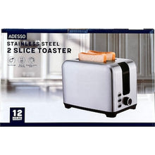 Adesso Stainless Steel 2 Slice Toaster each