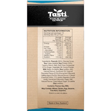 Tasti Protein Bar Salted Caramel 10 pack