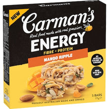 Carman's Energy Bar Mango Ripple 5 pack