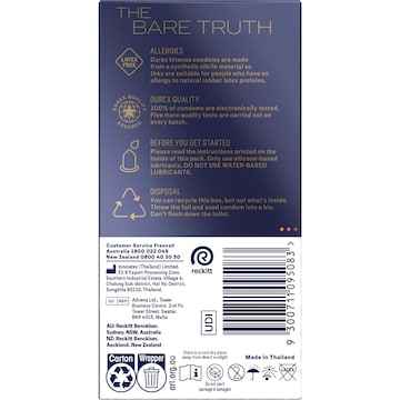 Durex Intense Body-Heat Condoms Regular 10 pack