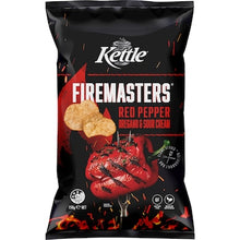Kettle Firemasters Red Pepper & Sour Cream Potato Chips 150g