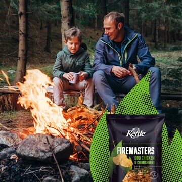 Kettle Firemasters BBQ Chicken & Chimichurri Potato Chips 150g