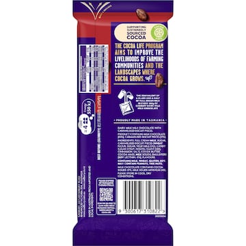 Cadbury Dairy Milk Biscoff Chocolate Block 170g