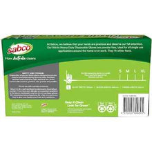 Sabco Nitrile Heavy Duty Disposable Gloves Large 100 pack