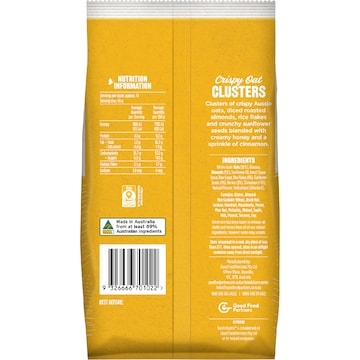 Sam's Pantry Clusters Honey Almond Crumble 700g