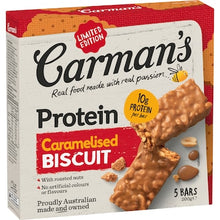 Carman's Protein Caramelised Biscuit Bars 5 pack