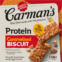 Carman's Protein Caramelised Biscuit Bars 5 pack