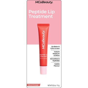 MCoBeauty Peptide Lip Treatment Blood Orange 15g