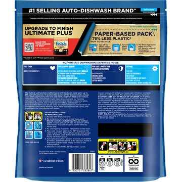 Finish Quantum Dishwashing Tablets Lemon 60 pack