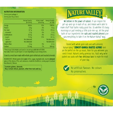 Nature Valley Crunchy Granola Bars Roasted Almond 252g 6 pack