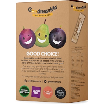 Goodness Me Really Fruity Sticks Grape 8 pack