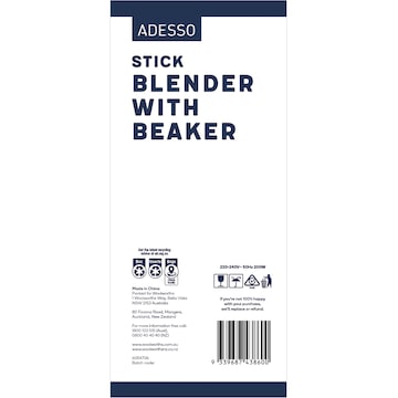 Adesso Stick Blender With Beaker each